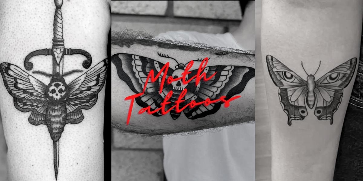 10 Best Moth Tattoo Ideas: Top Moth Tattoo Ideas – MrInkwells